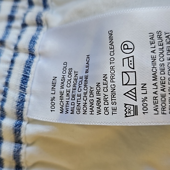 Tommy Bahama Crystaline Waters Culotte, size XL, color-Monaco Blue - Picture 10 of 10